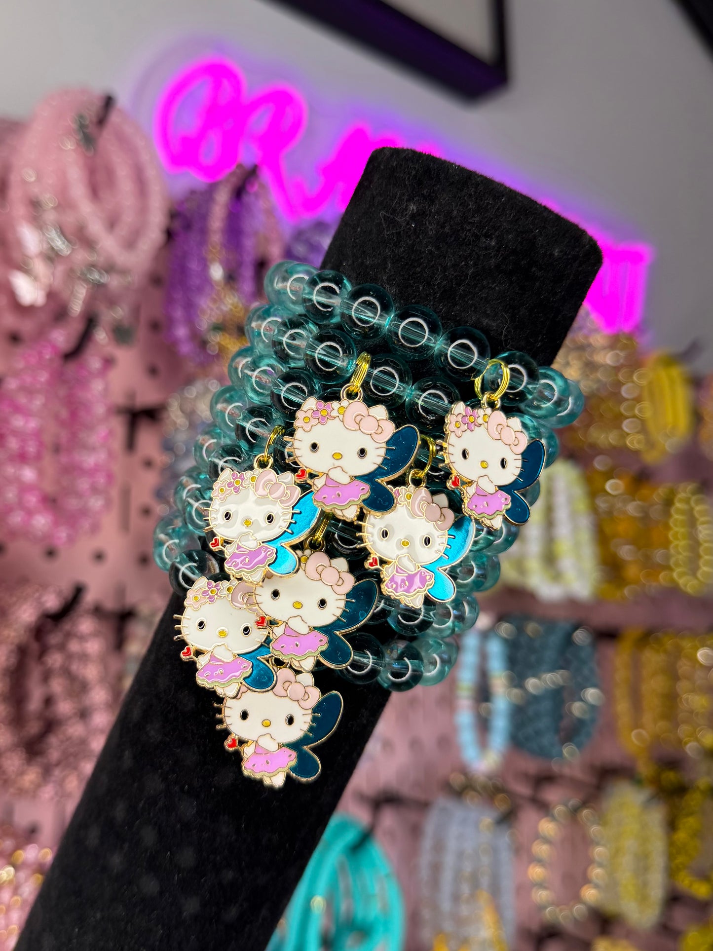 Blue fairy hello kitty