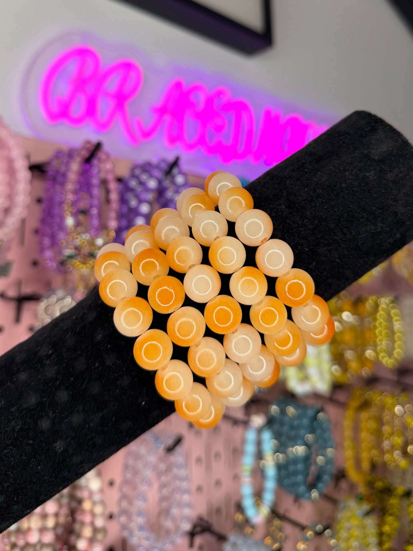 Orange bubbles