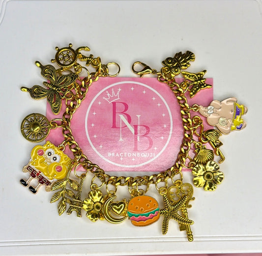 SpongeBob charm bracelet