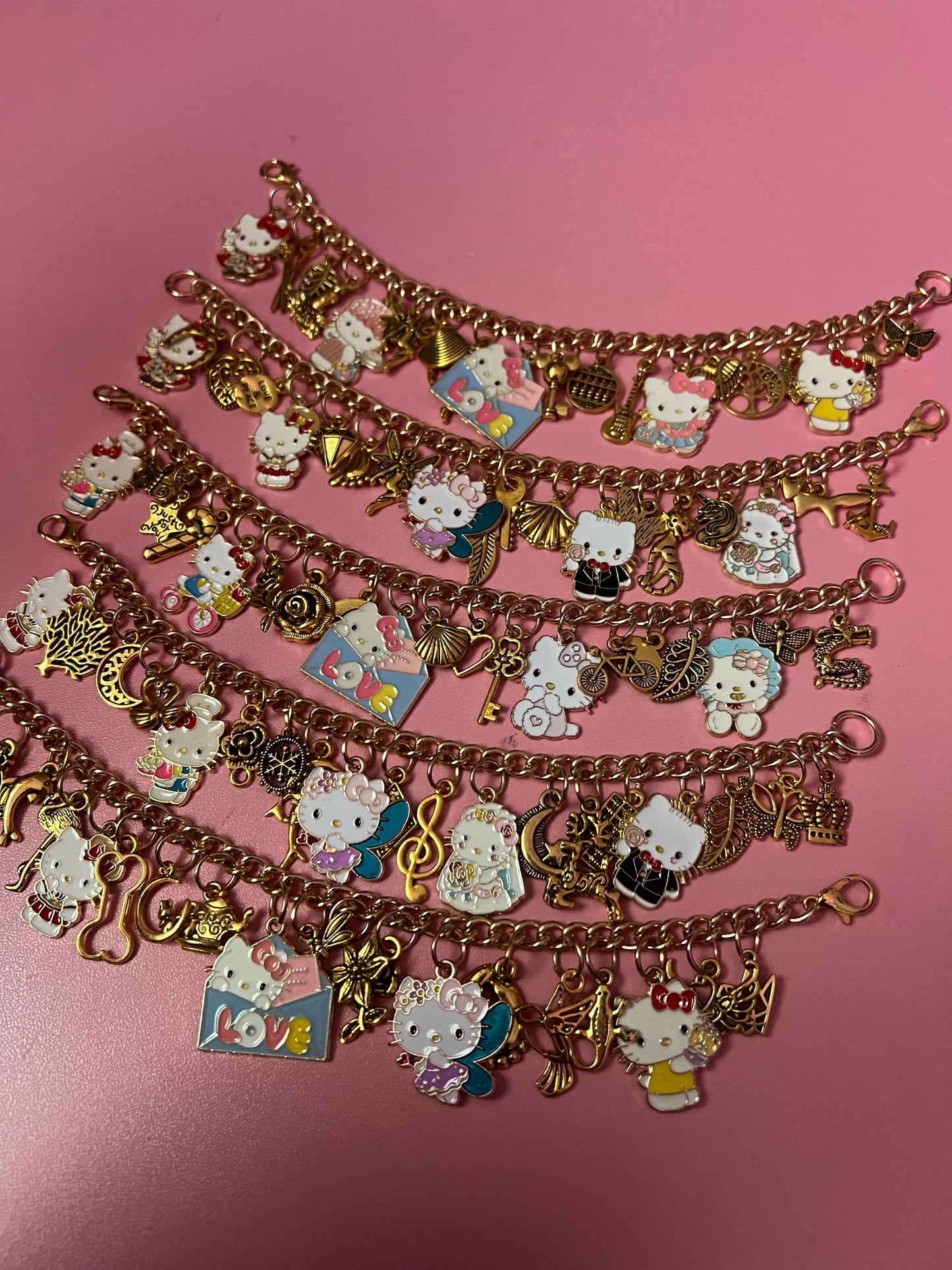 Hello kitty charm bracelet