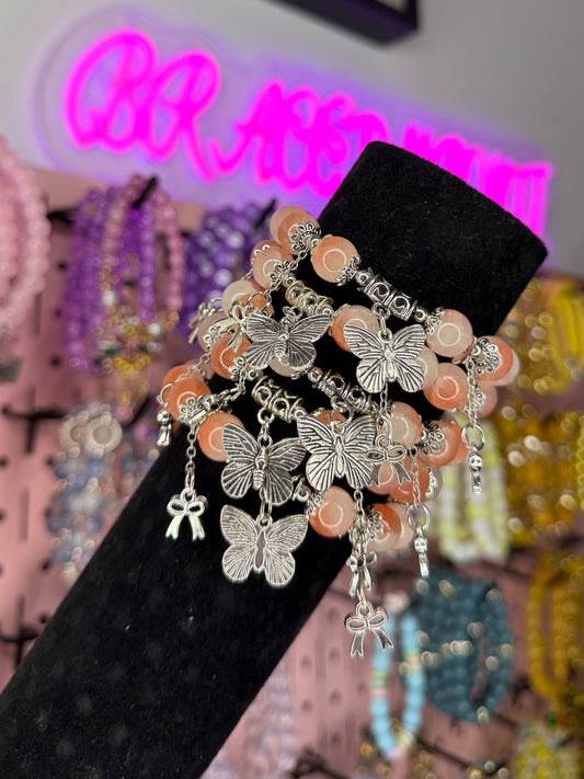 Orange butterfly’s