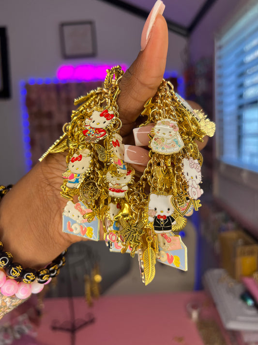 Hello kitty charm bracelet