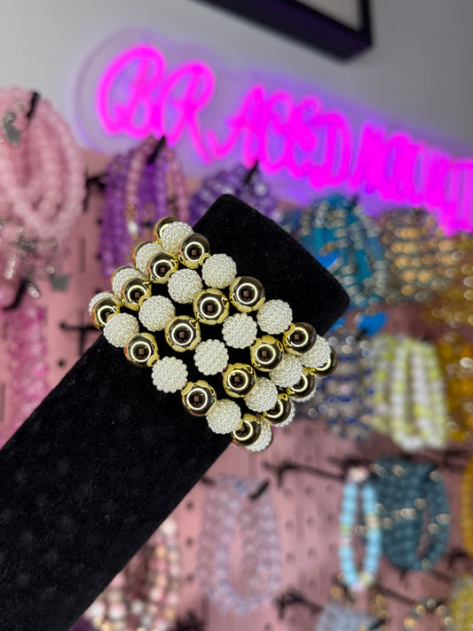 Golden pearls