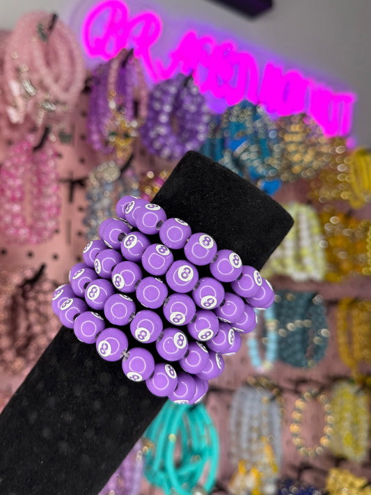 Purple 8-ball