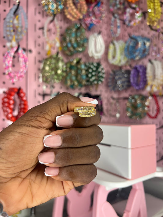Double bling ring