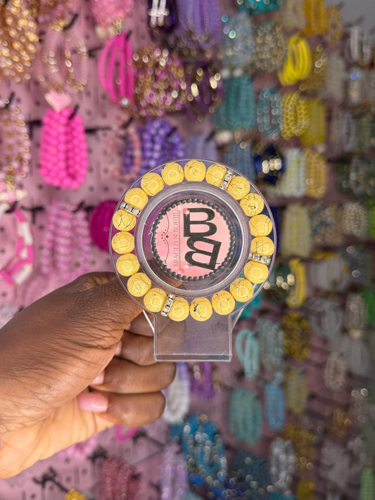 Yellow blinged