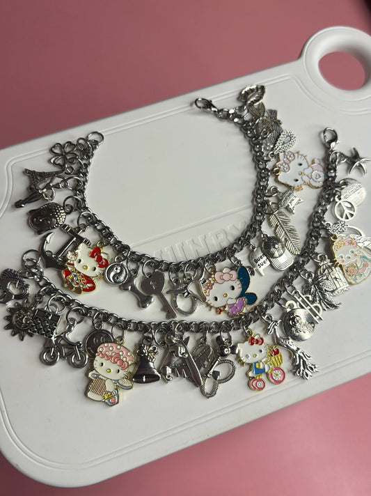 Silver hello kitty
