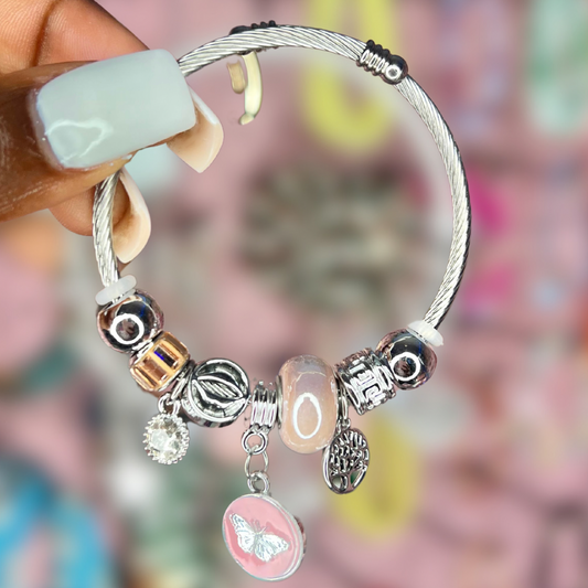 Spring charm bangle #3