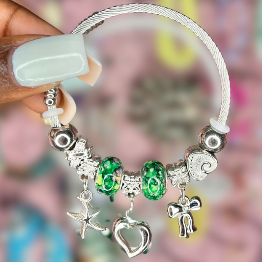 Spring charm bangle #5