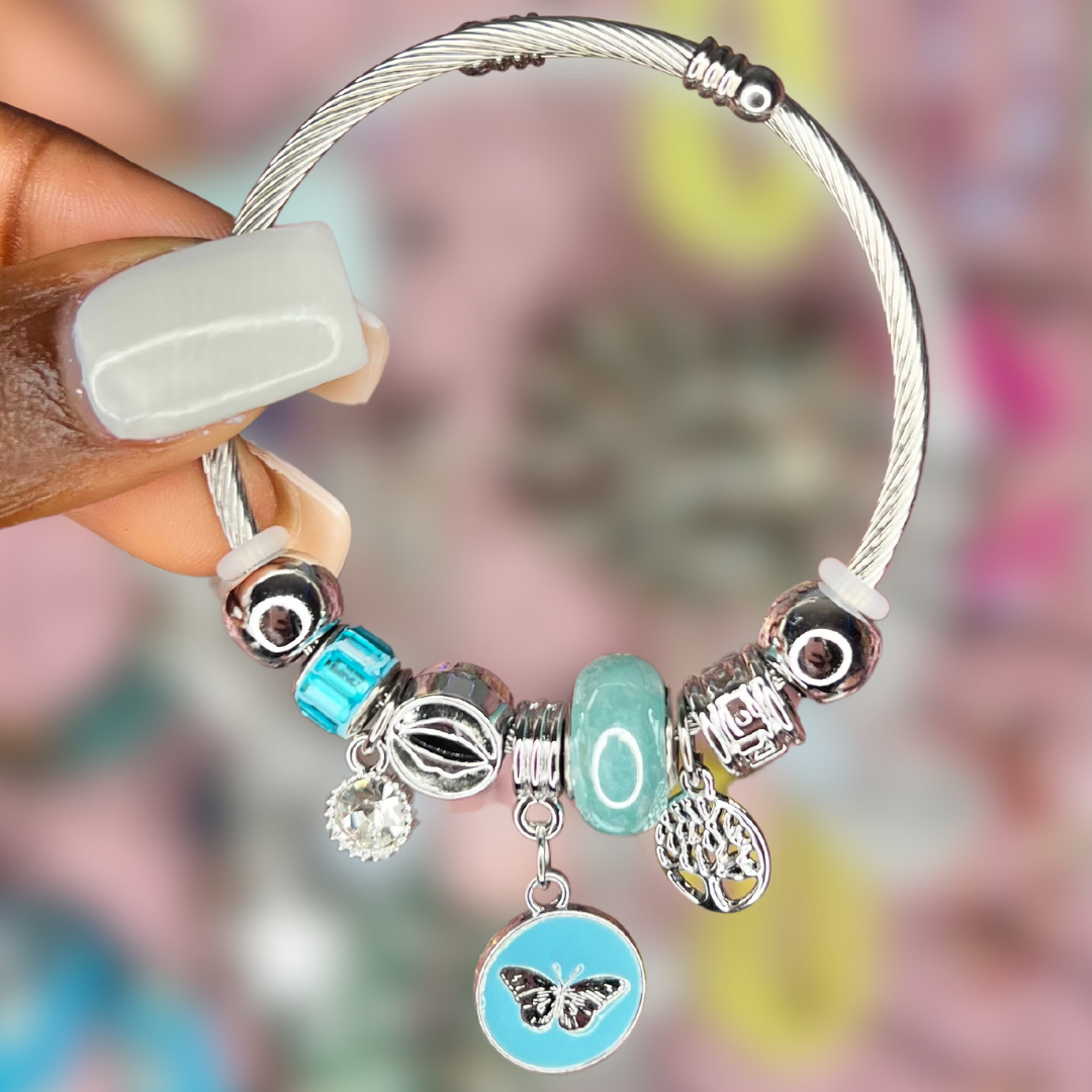 Spring Charm Spring charm bangle #11 – BracedNBouji