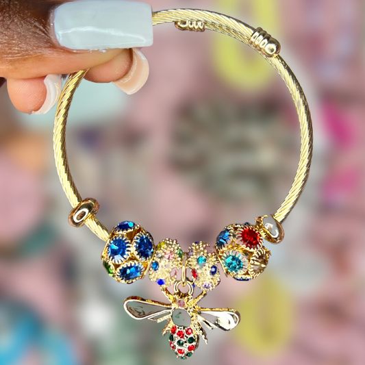 Spring charm bangle #13