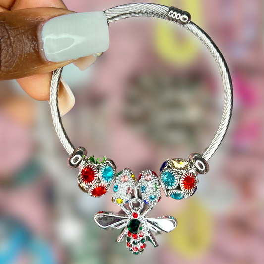 Spring charm bangle #21