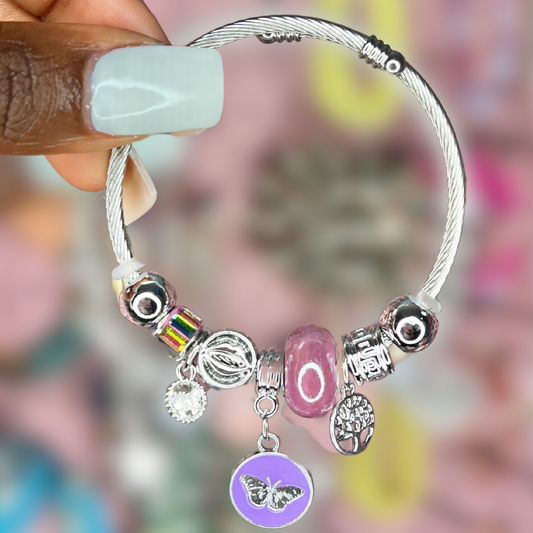 Spring charm bangle #23